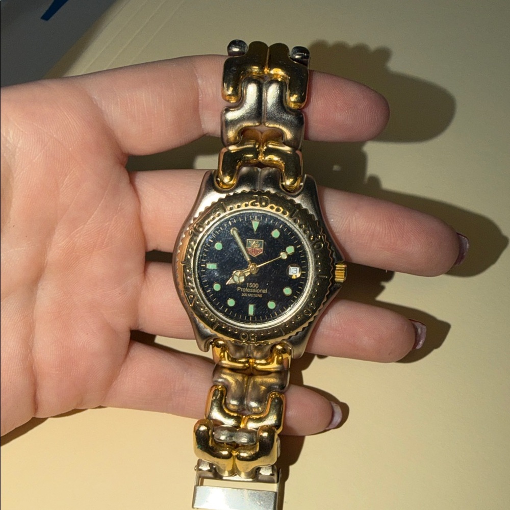 Tag Heuer Two-Tone Gold and Silver Women's Watch
